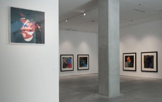 Andy Warhol Ten Portraits of Jews of the 20th Century exhibition view, MOCAK fot Rafał Sosin