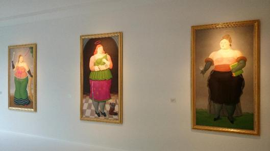 Fernando Botero Santas exhibition Gmurzynska Gallery Zurich 2015